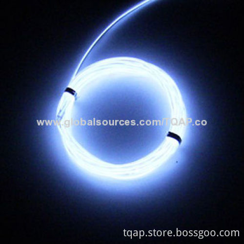Electroluminescent Light Wire, 2.3mm, White